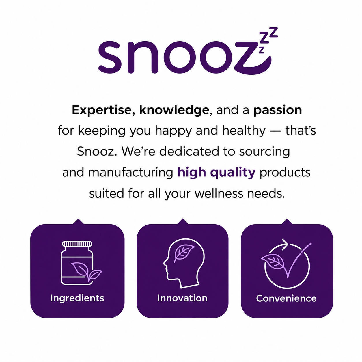 SNOOZ Magnesium Sleep Gummies